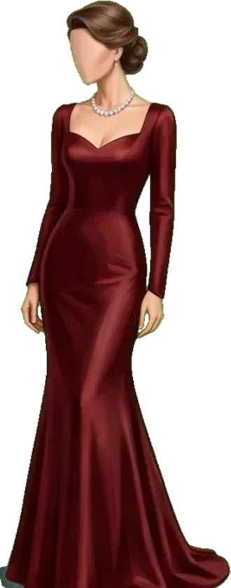 Black-Tie ladies fashion plate