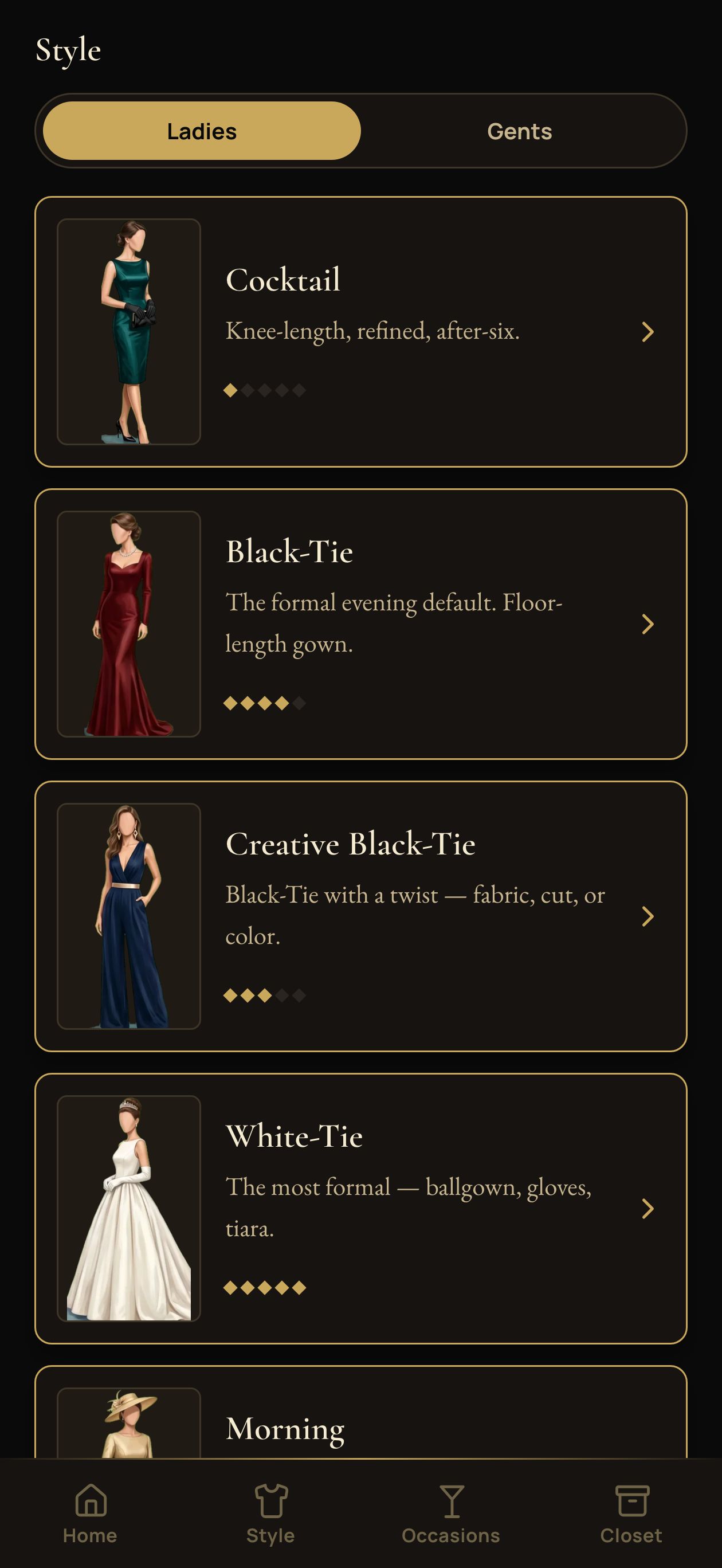 Dress code library